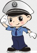 我的梦想是当一名警察!警察叔叔简笔画大全