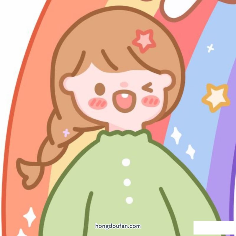 吃棒棒糖的女生！女生简笔画大全 简笔画 第2张