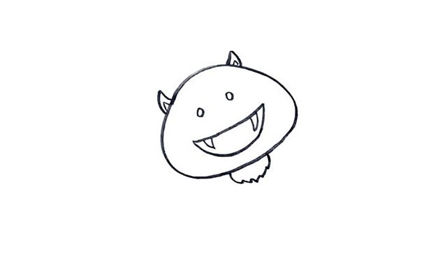 万圣节蝙蝠简笔画