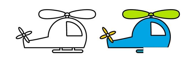 飞机简笔画图片