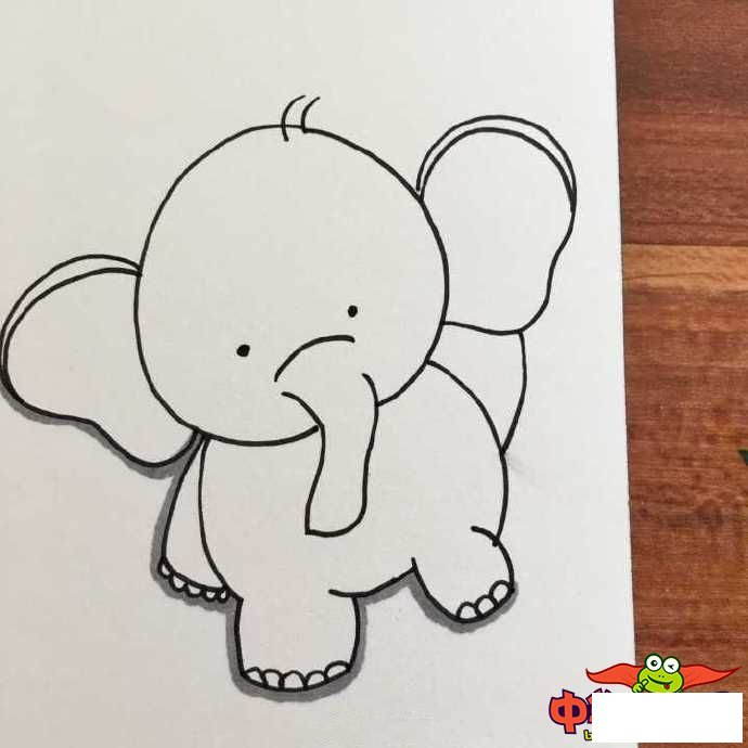 小动物简笔画大全可爱,最简单的小动物简笔画大全