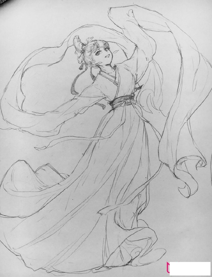 好看的天女舞蹈图片