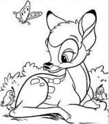 漂亮的梅花鹿简笔画画法_怎么画漂亮的梅花鹿