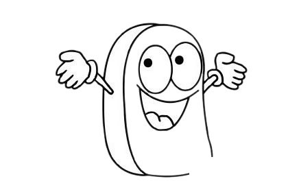 橡皮简笔画图片