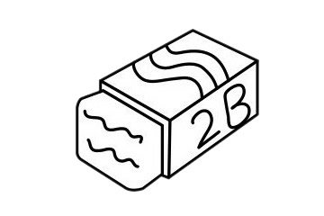 橡皮简笔画图片