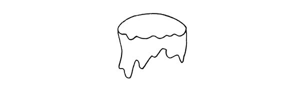 卡通蜡烛简笔画