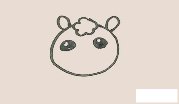 羊驼简笔画图片