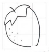 教你画幼儿园关于草莓的简笔画