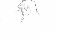 美人鱼简笔画的画法教程