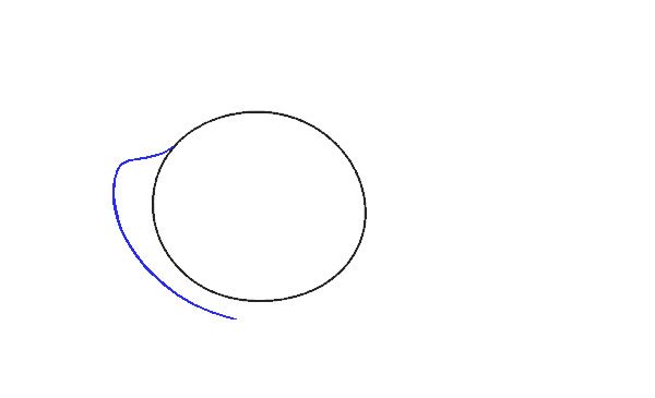 可爱的小老鼠简笔画步骤图片