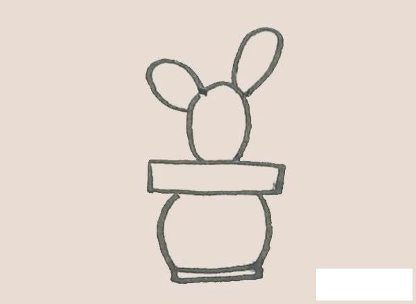 仙人掌简笔画图片