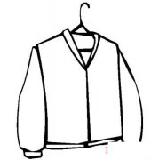 儿童外套怎么画好看 外套大衣简笔画图片