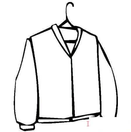 儿童外套怎么画好看 外套大简笔画图片