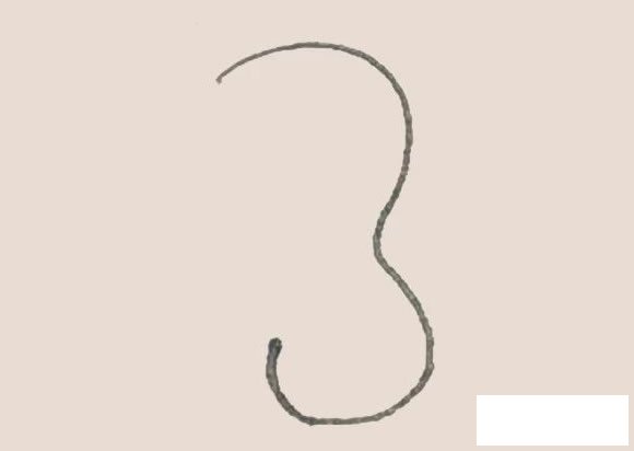 海马简笔画步骤图