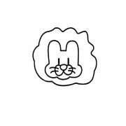 狮子的头像画法