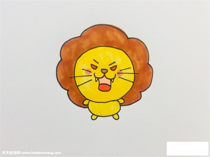 圆形可以画什么动物