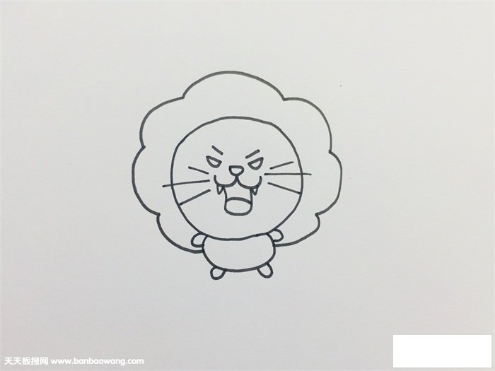 圆形可以画什么动物