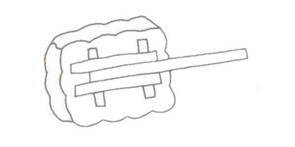 炸药包简笔画图片