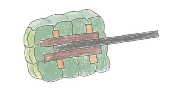 炸药包简笔画完成图