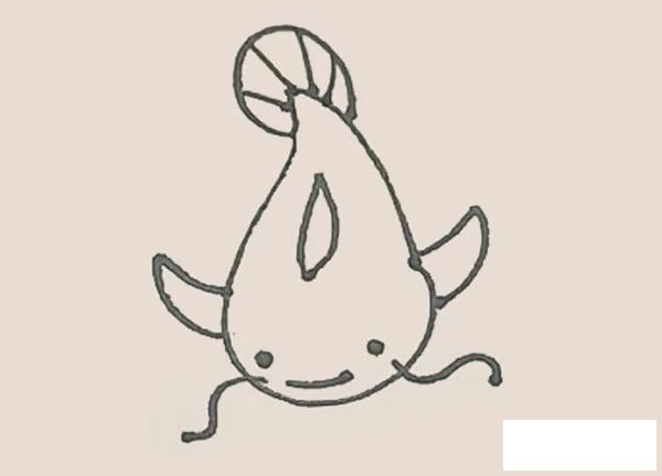 鲶鱼简笔画图片