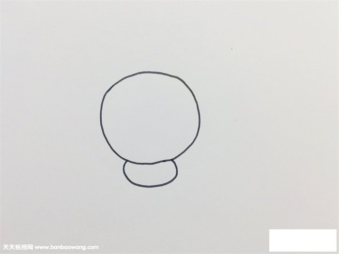 圆形可以画什么动物