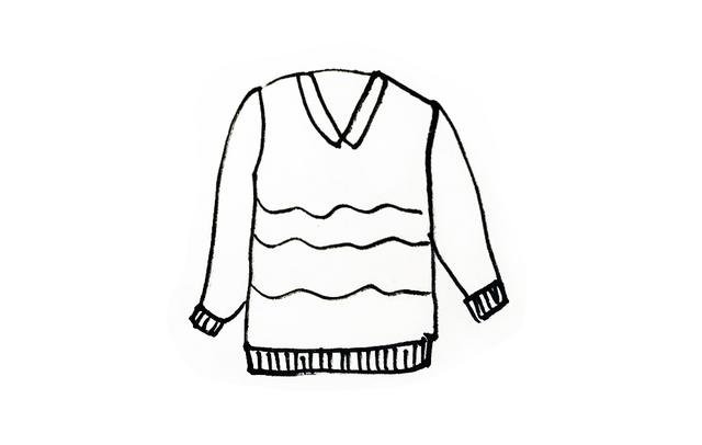 毛简笔画的简单画法步骤图片