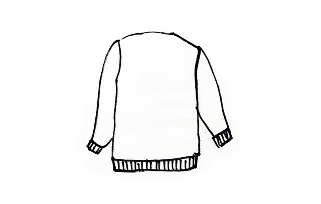 毛简笔画的简单画法步骤图片