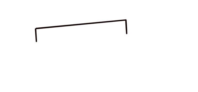 人力三轮车简笔画