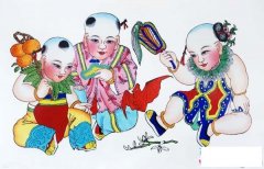 中国福娃简笔画大全