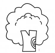 儿童简笔画大树怎么画简单好看