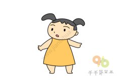 简单的婴儿简笔画怎么画