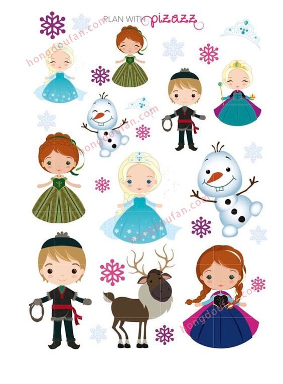 冰雪奇缘 2 迪士尼动画电影简笔画 简笔画 第4张