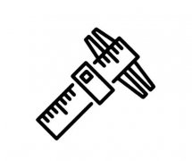 2款游标卡尺简笔画图片