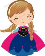 冰雪奇缘 2 迪士尼动画电影简笔画