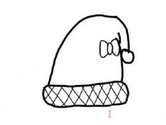 冬天儿童帽子怎么画简单可爱 卡通帽子简笔画图