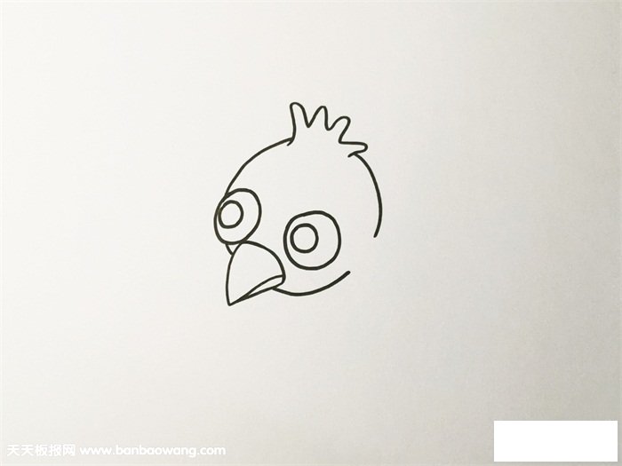 小鸟怎么画简单又好看