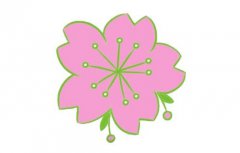 樱花简笔画的画法步骤教程及图片大全