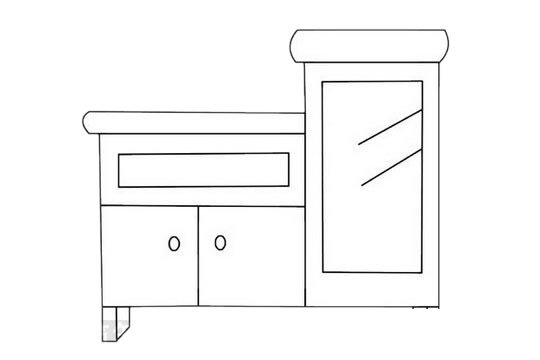 柜子简笔画图片大全作品二