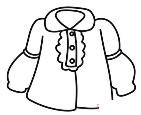 幼儿园女生上简笔画 涂色上怎么画简单