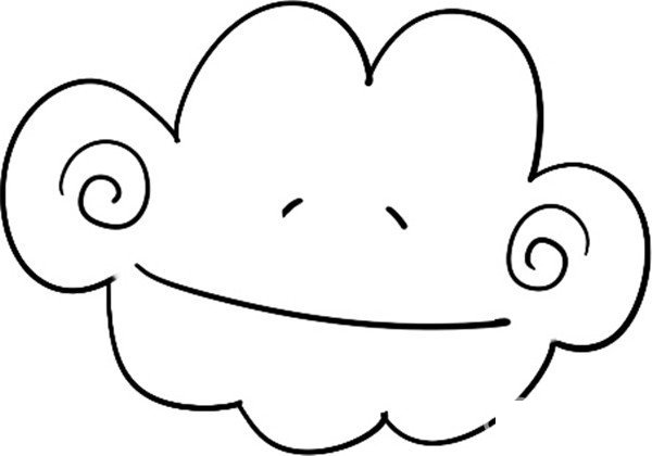 菊花简笔画分解四个步骤图片