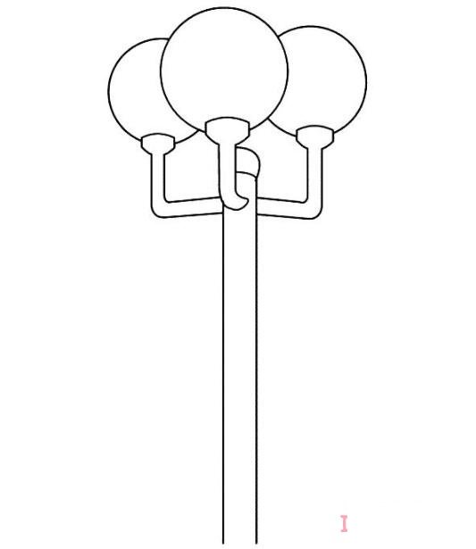 太阳能路灯怎么画简笔画教程