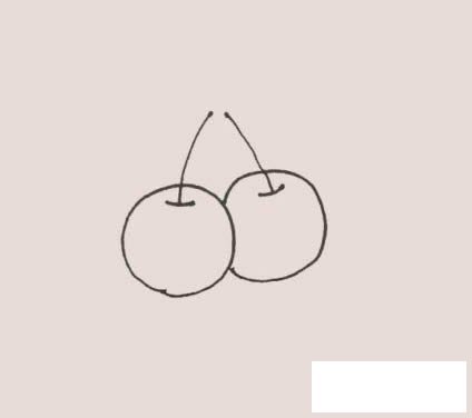 樱桃简笔画