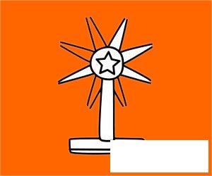 摩天轮简笔画图片