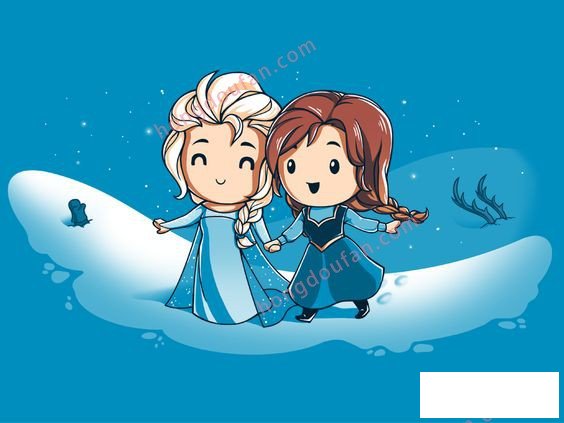 艾莎与安娜 冰雪奇缘 2 简笔画大全 简笔画 第13张-红豆饭小学生简笔画大全 艾莎与安娜 冰雪奇缘 2 简笔画大全 简笔画 第13张