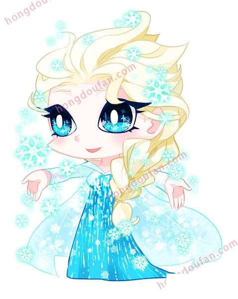 艾莎与安娜 冰雪奇缘 2 简笔画大全 简笔画 第7张-红豆饭小学生简笔画大全 艾莎与安娜 冰雪奇缘 2 简笔画大全 简笔画 第7张