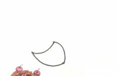 刺猬简笔画的画法步骤图解