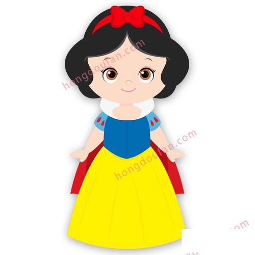 白雪公主 迪士尼白雪公主简笔画大全 简笔画 第9张