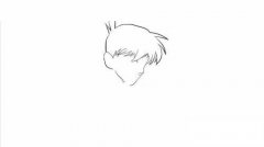 一步一步教画名侦探柯南简笔画步骤图解