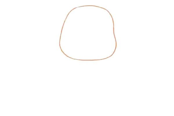 卡通小猪简笔画