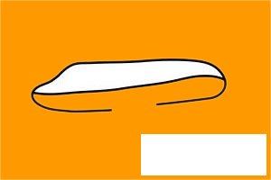 客机简笔画图片